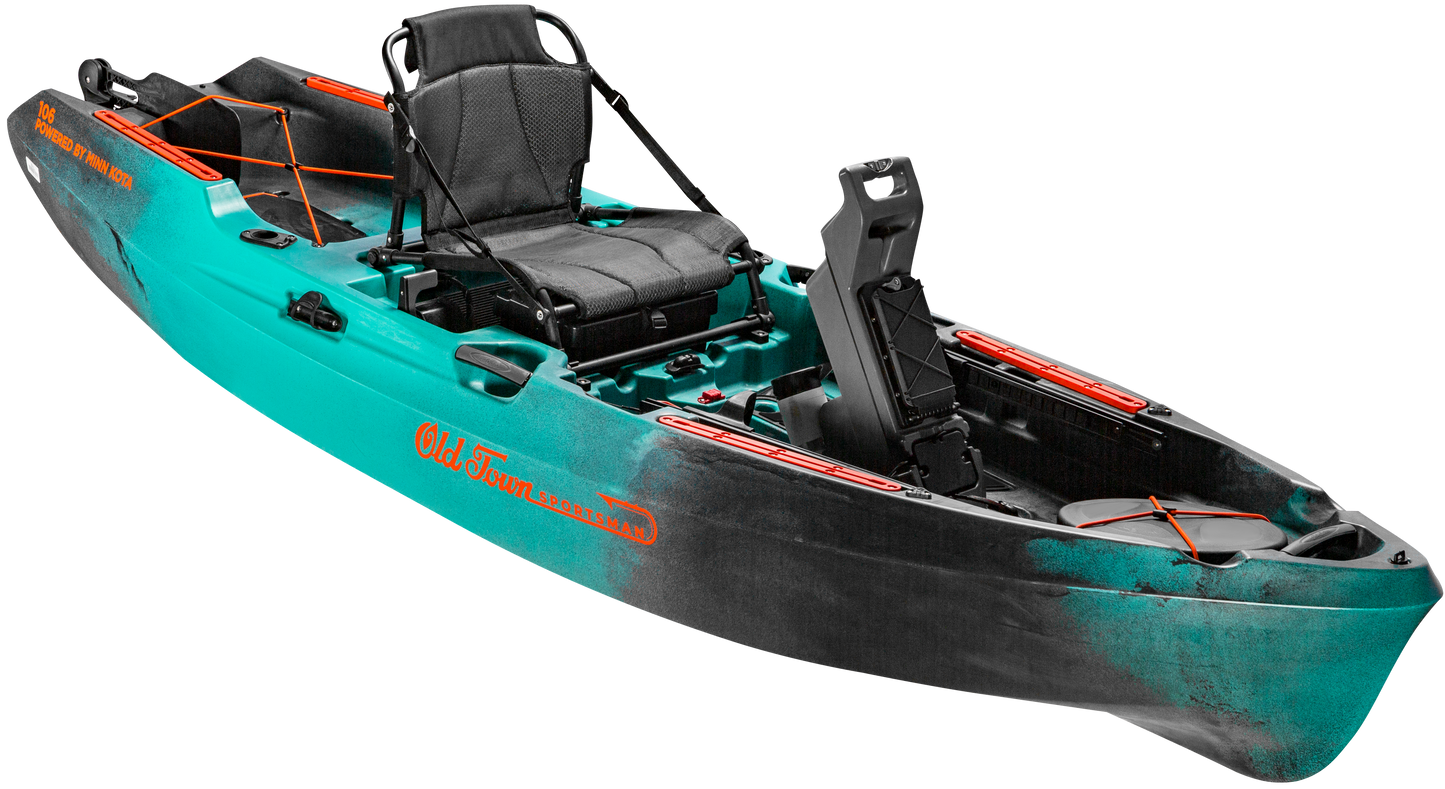 Old Town Sportsman 106 Powered By Minn Kota