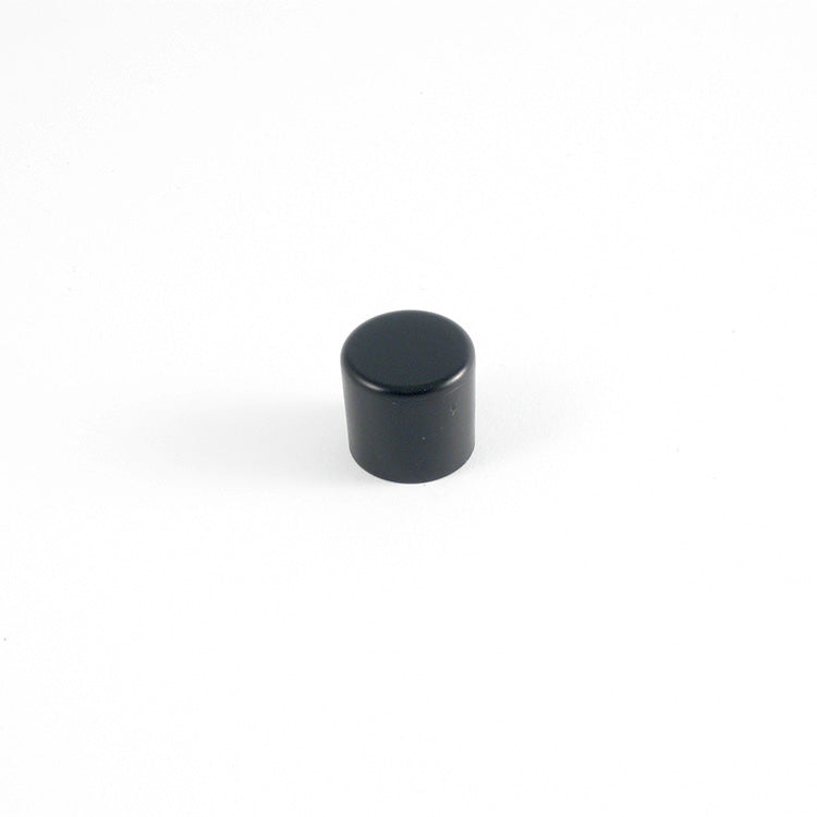 CAP-ROUND POLYETHYLENE, BLACK
