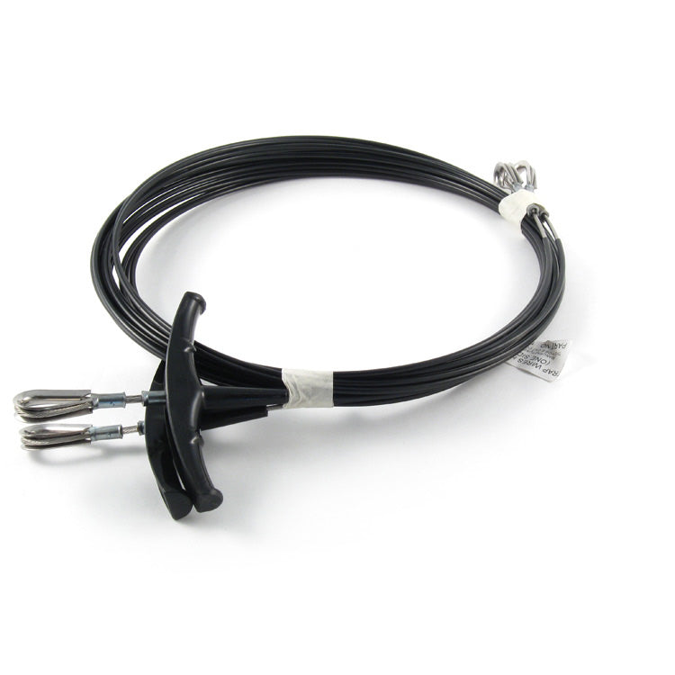 TRAP WIRES H18 BLK W/SHCK