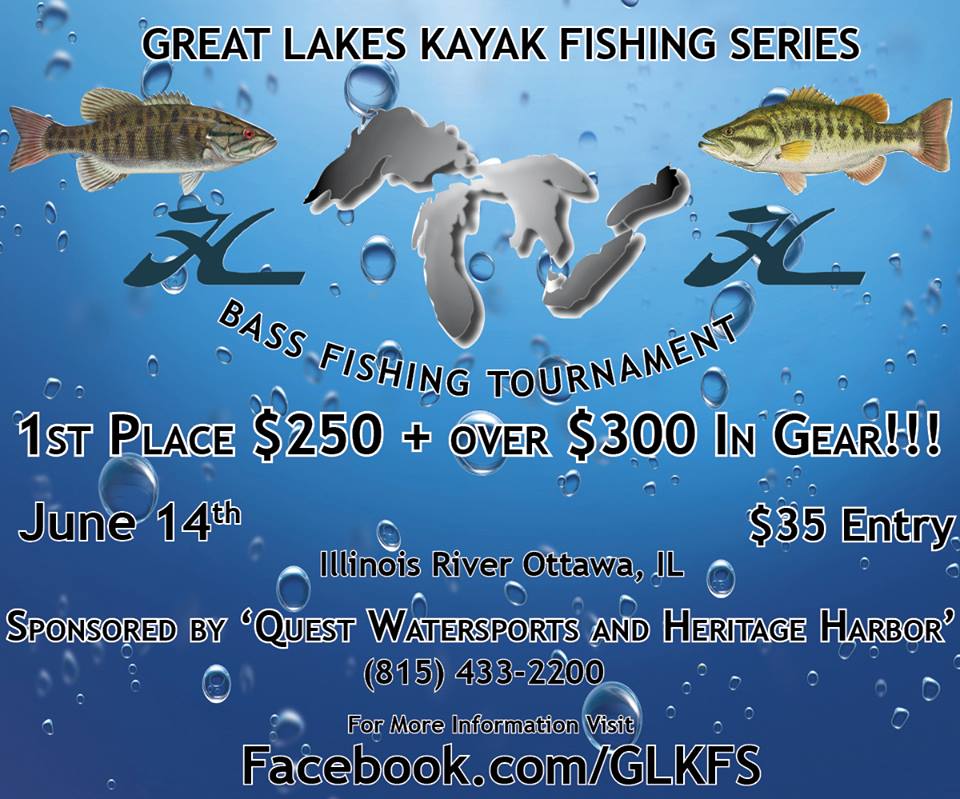 GLKFS Bass Tournament Saturday, June 14 at Heritage Harbor