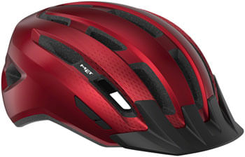 MET Downtown MIPS Helmet - Red, Glossy