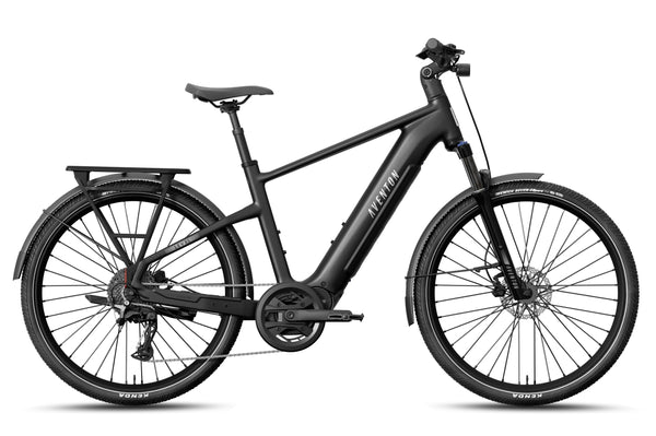Aventon Level 4 ADV Step-Over in Matte Black e-bike