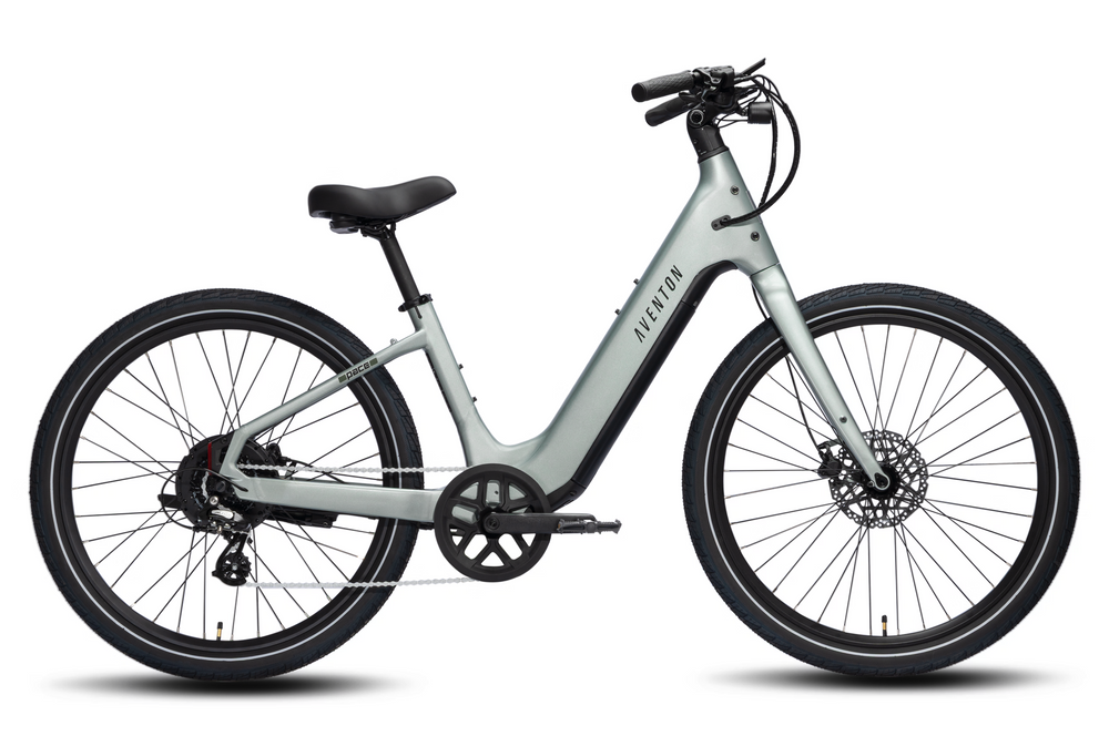 Aventon Pace 5 REC Step-Through in Glacier Mint e-bike
