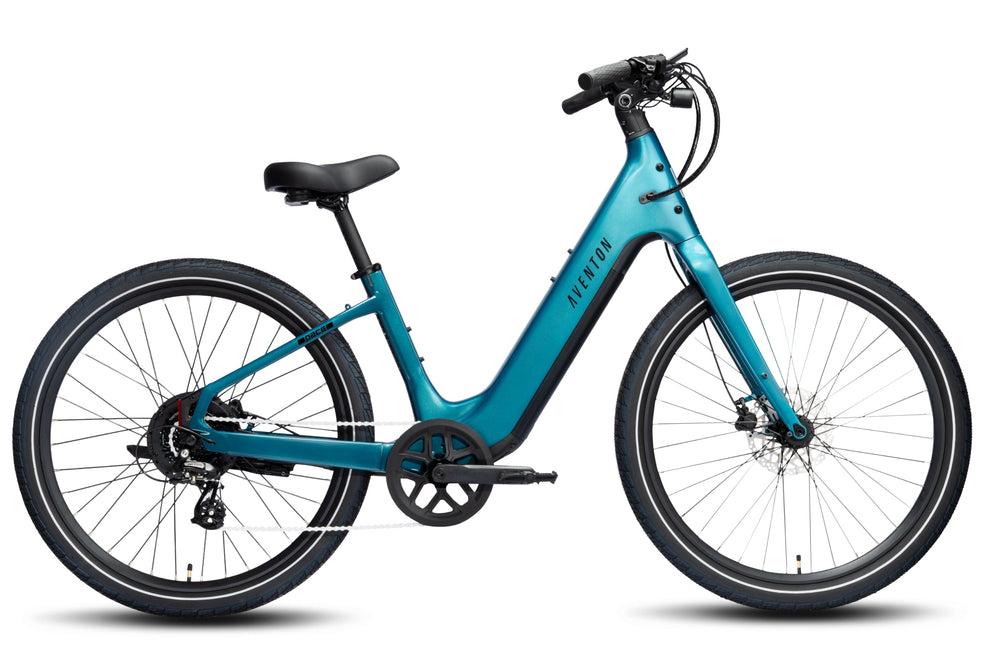Aventon Pace 5 REC Step-Through in Lagoon e-bike