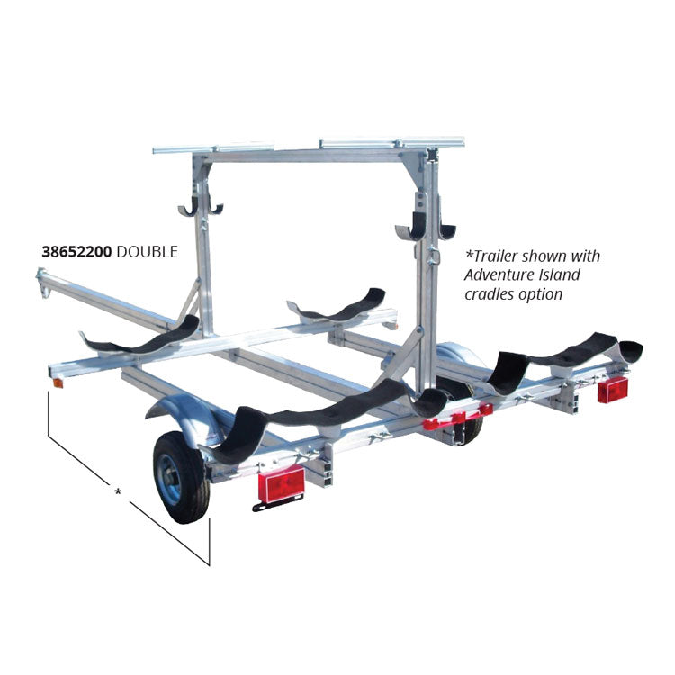 TRAILER HOBIE ALUM KAYAK DOUBL