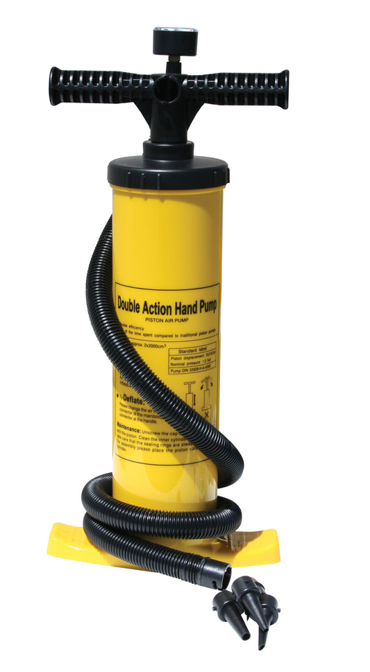 Double Action Hand Pump w/Pressure Gauge